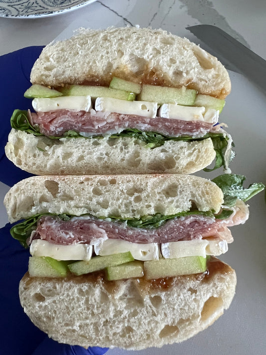 PBF (prosciutto, brie, fig)